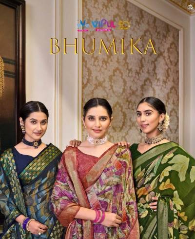 BHUMIKA BY VIPUL CHIFFON SAREE MANUFACTURER IN INDIA